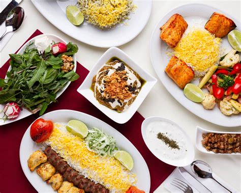 PersianIranian Restaurant. . Yekta kabob counter menu